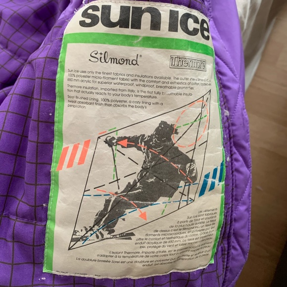 Vintage 80’s Sunice Ski Jacket. - Picture 4 of 7
